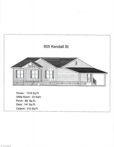605 Kendall Street, Eden, NC 27288