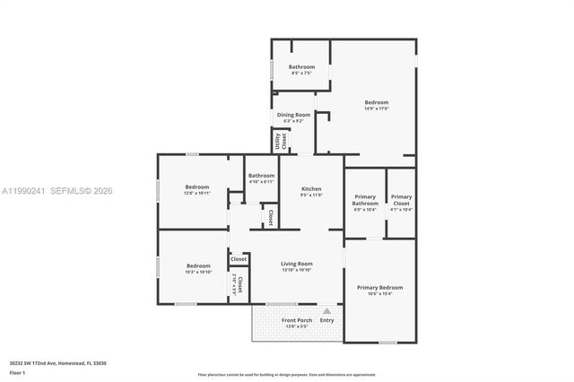 30232 SW 172nd Ave, Homestead, FL 33030