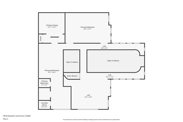 790 W Deerpath Road, Lake Forest, IL 60045
