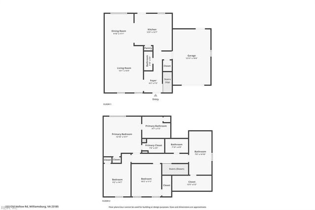 202 Old Hollow RD, Williamsburg, VA 23185