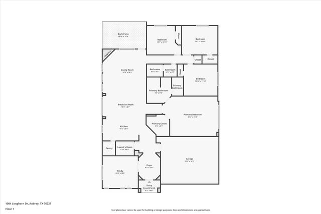 1004 Longhorn Drive, Aubrey, TX 76227