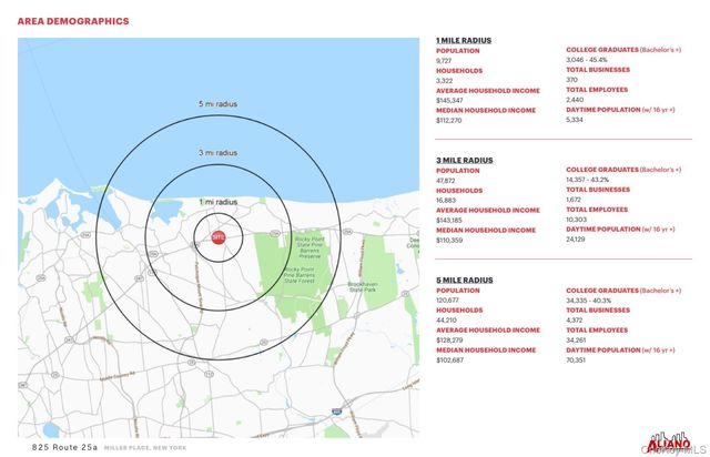 825 route 25a, Miller Place, NY 11764