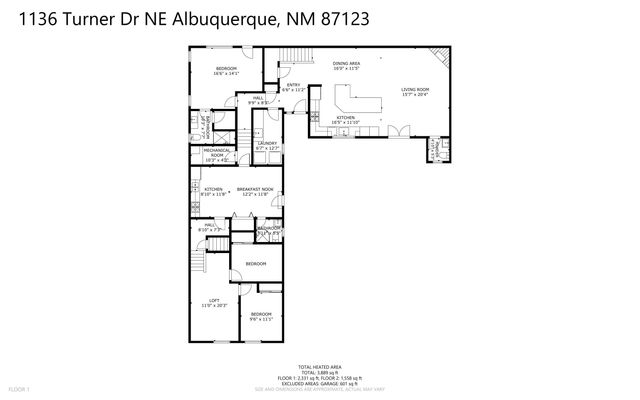 1136 Turner Drive NE, Albuquerque, NM 87123