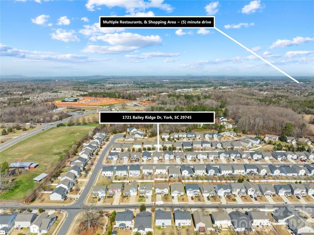 1721 Bailey Ridge Drive, York, SC 29745