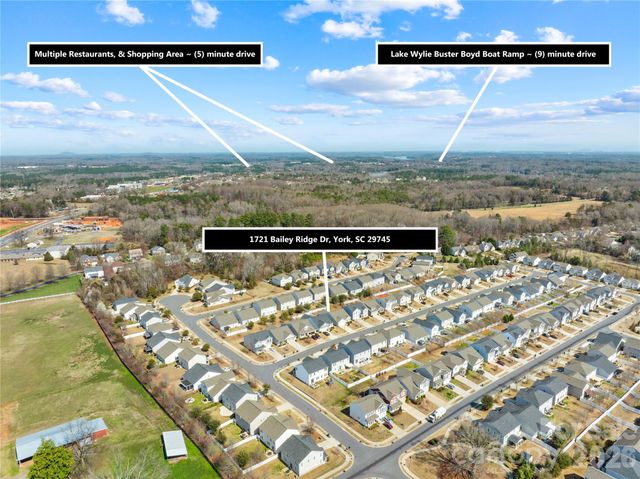 1721 Bailey Ridge Drive, York, SC 29745