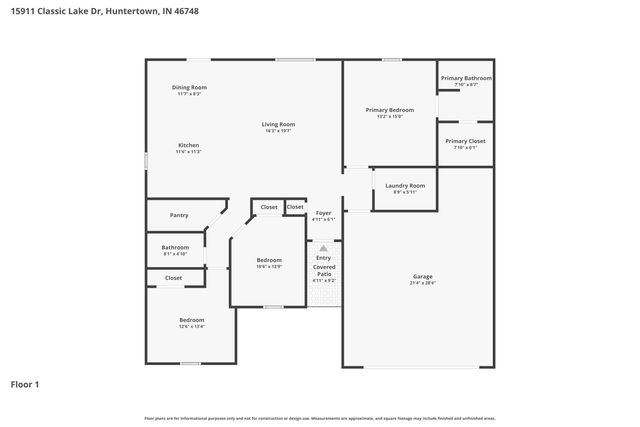 15911 Classic Lake Drive, Huntertown, IN 46748