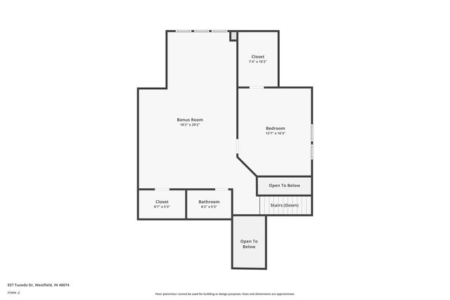 927 Tuxedo Drive, Westfield, IN 46074