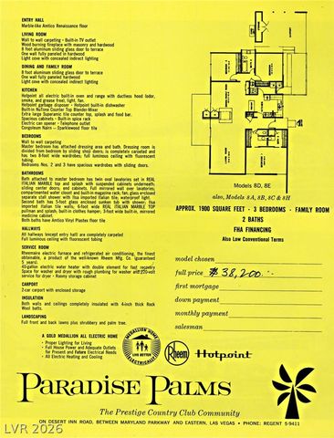 1730 Chippewa Drive, Las Vegas, NV 89169