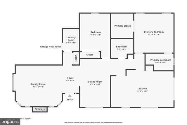34 WINTERTON DR, Toms River, NJ 08757
