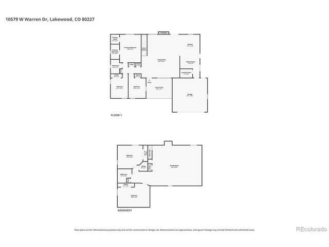 10579 W Warren Dr, Lakewood, CO 80227