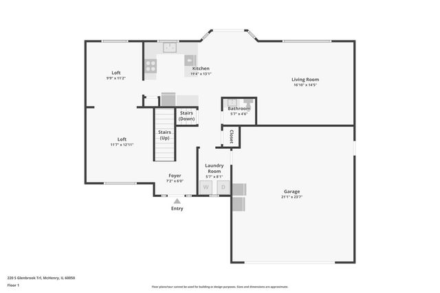 220 S Glenbrook Trail, Mchenry, IL 60050