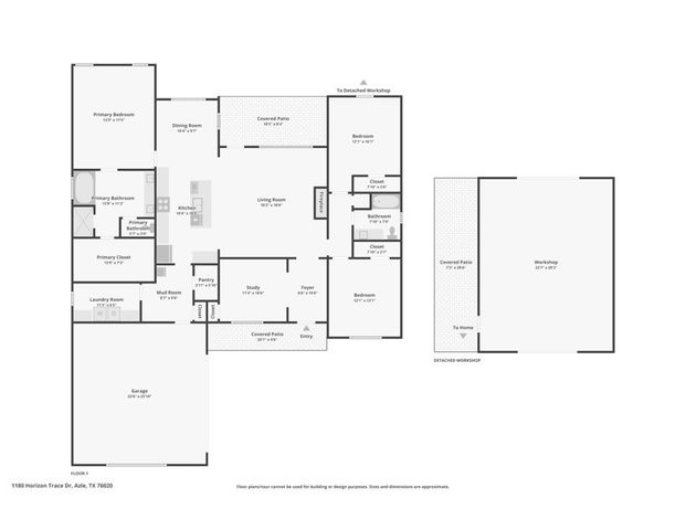 1180 Horizon Trace Drive, Azle, TX 76020