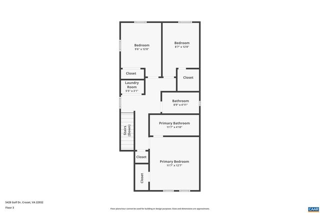 5428 GOLF DR, Crozet, VA 22932