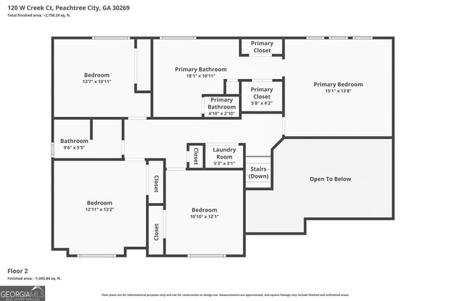 120 W Creek Court, Peachtree City, GA 30269