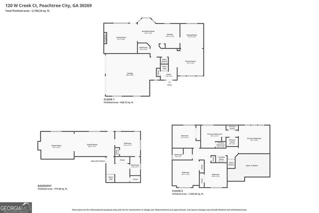 120 W Creek Court, Peachtree City, GA 30269
