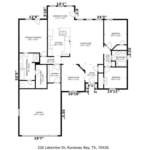 226 Lakeview Drive, Runaway Bay, TX 76426