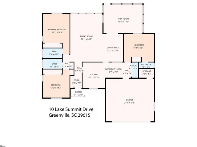 10 Lake Summit Drive, Greenville, SC 29615