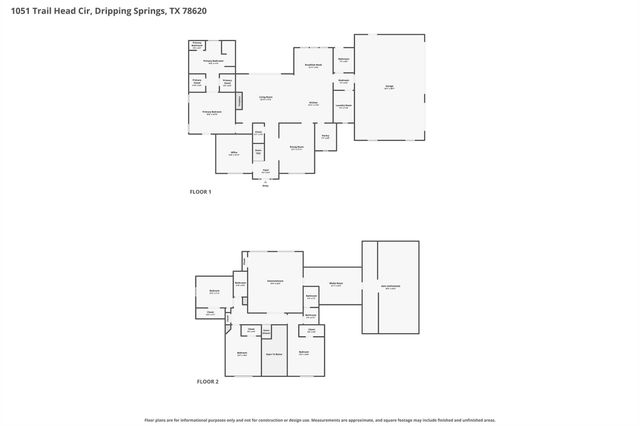 1051 Trailhead CIR, Dripping Springs, TX 78620