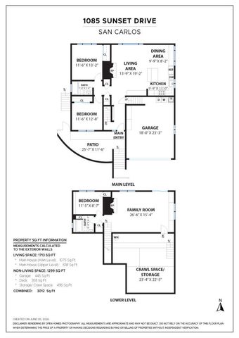 1085 Sunset Drive, San Carlos, CA 94070