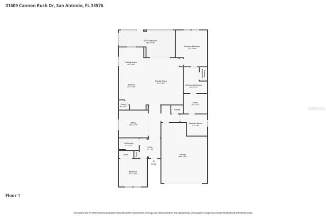 31609 CANNON RUSH DRIVE, San Antonio, FL 33576