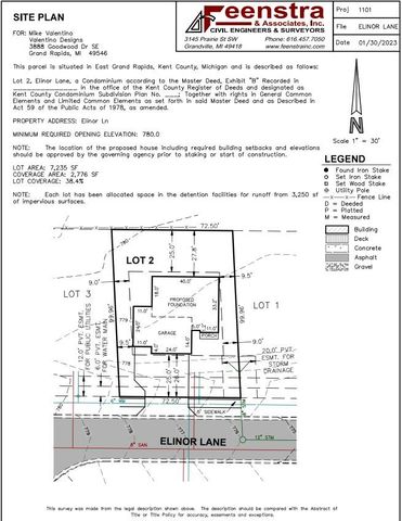 2351 Elinor Lane 2A, East Grand Rapids, MI 49506