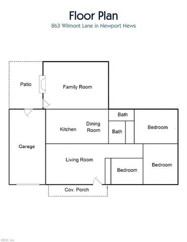 863 Wilmont LN, Newport News, VA 23608