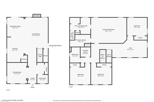 114 Farrand DR, Suffolk, VA 23434
