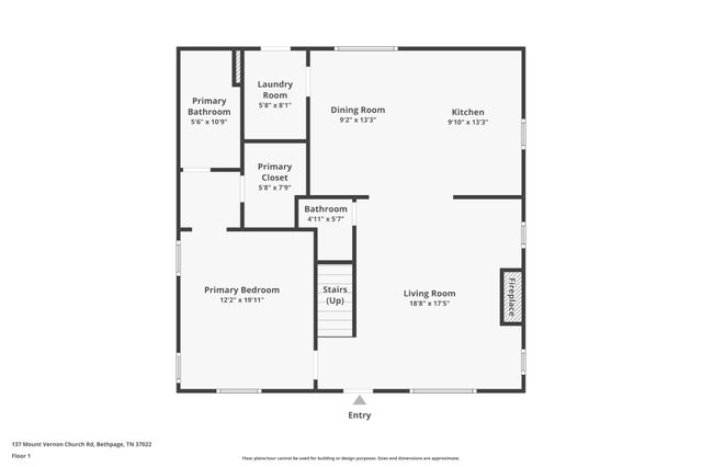 137 Mount Vernon Church Rd, Bethpage, TN 37022