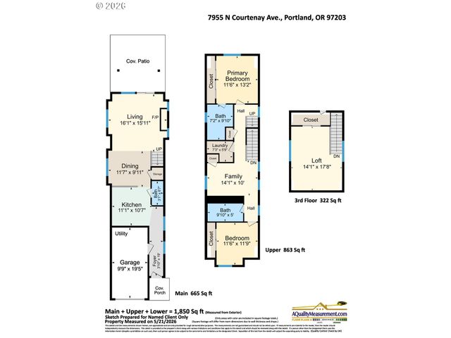 7955 N COURTENAY Ave, Portland, OR 97203