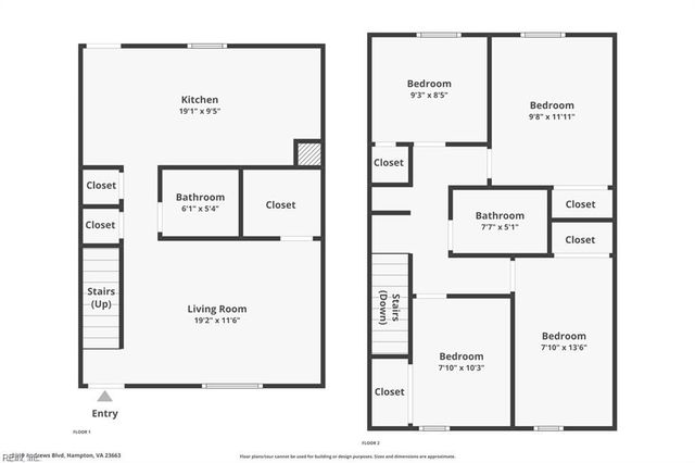 2319 Andrews Boulevard BLVD, Hampton, VA 23663
