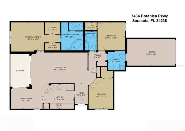 7434 BOTANICA PARKWAY 101, Sarasota, FL 34238