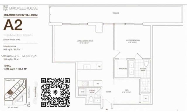 1300 Brickell Bay Dr 3400, Miami, FL 33131