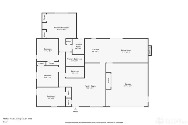 110 Paw Paw Drive, Springboro, OH 45066