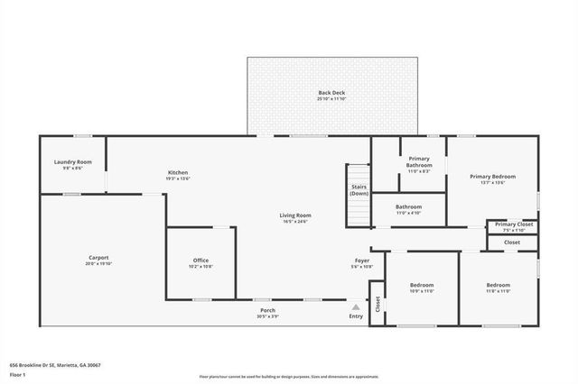 656 Brookline Drive SE, Marietta, GA 30067