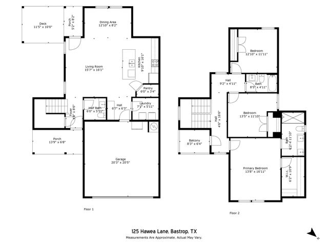 125 Hawea LN, Bastrop, TX 78602