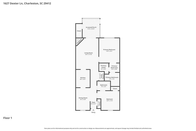 1627 Dexter Lane, Charleston, SC 29412