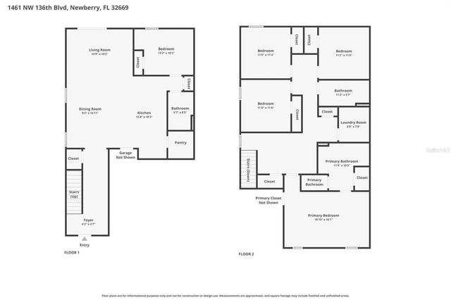 1461 NW 136TH BOULEVARD, Newberry, FL 32669