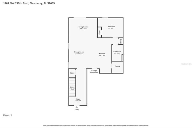 1461 NW 136TH BOULEVARD, Newberry, FL 32669