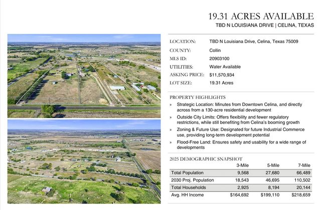 TBD N Louisiana Drive, Celina, TX 75009