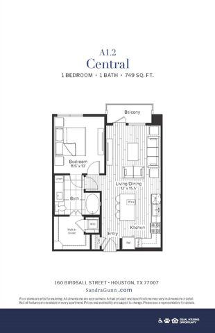 160 Birdsall Street 1136, Houston, TX 77007