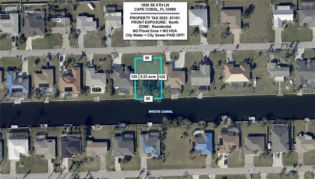 1826 SE 6th LN, CAPE CORAL, FL 33990 — exterior