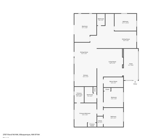 2707 Floral Road NW, Albuquerque, NM 87104