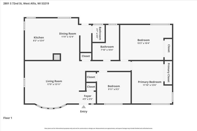 2801 S 72nd STREET, West Allis, WI 53219