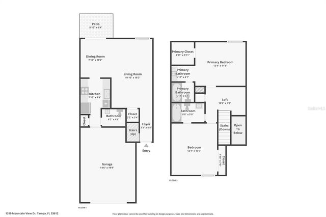 1310 MOUNTAINVIEW DRIVE 105, Tampa, FL 33612