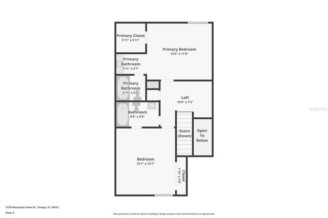 1310 MOUNTAINVIEW DRIVE 105, Tampa, FL 33612