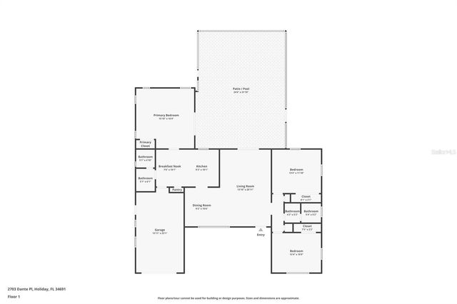 2703 DANTE PLACE, Holiday, FL 34691