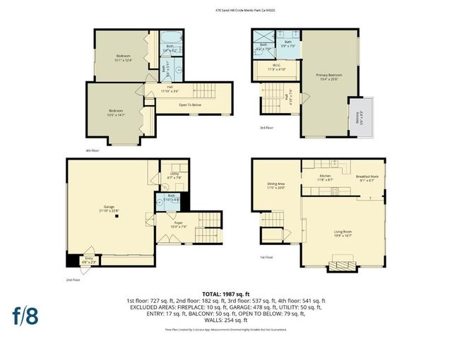 470 Sand Hill Circle, Menlo Park, CA 94025