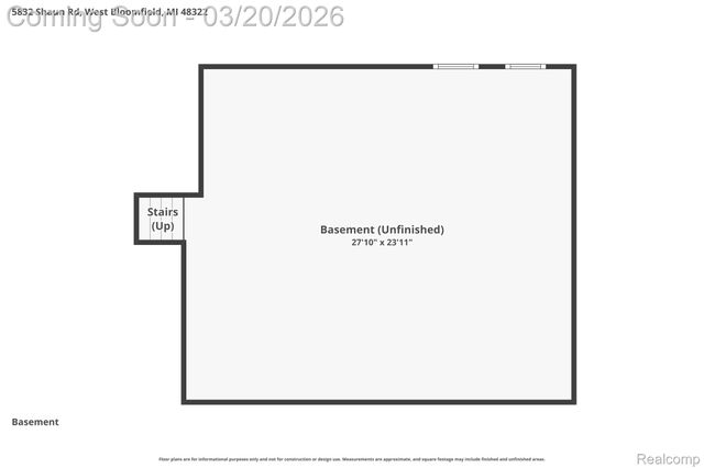 5832 Shaun Road, West Bloomfield Charter Township, MI 48322