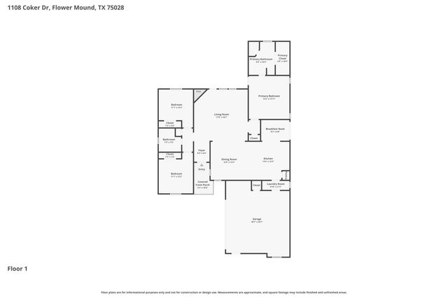 1108 Coker Drive, Flower Mound, TX 75028