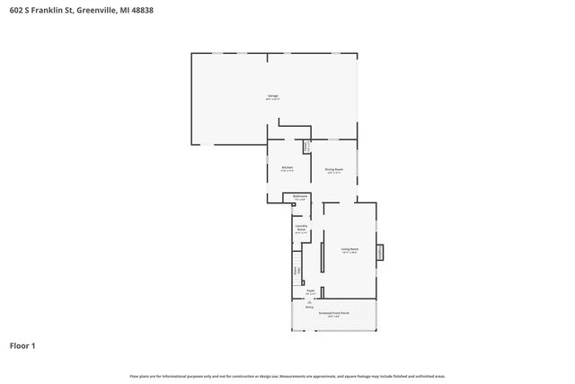 602 S Franklin Street, Greenville, MI 48838